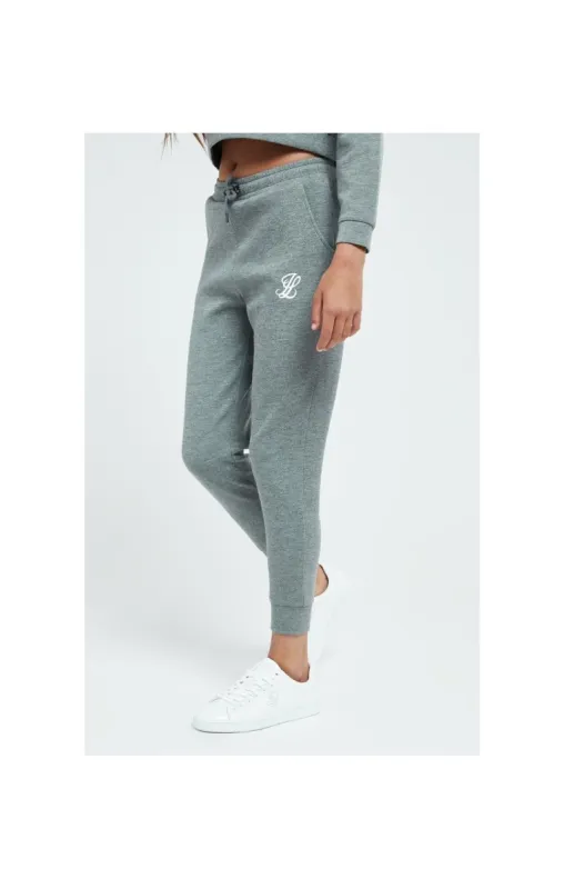Illusive London Dual Track Pant - Grey Marl sold by Siksilk
