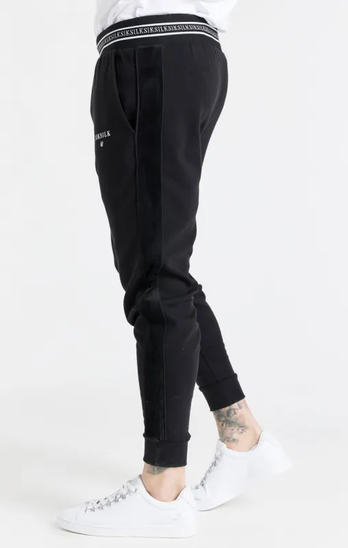 Black Eminent Cuff Pant sold by Siksilk