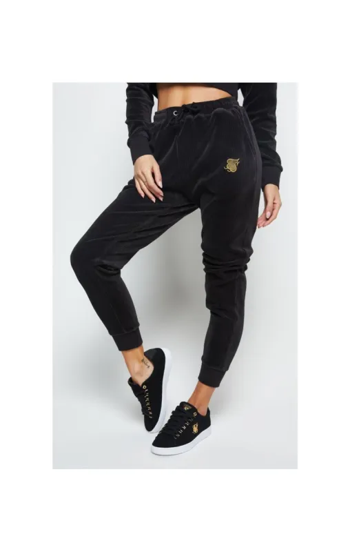 SikSilk Allure Joggers - Black sold by Siksilk