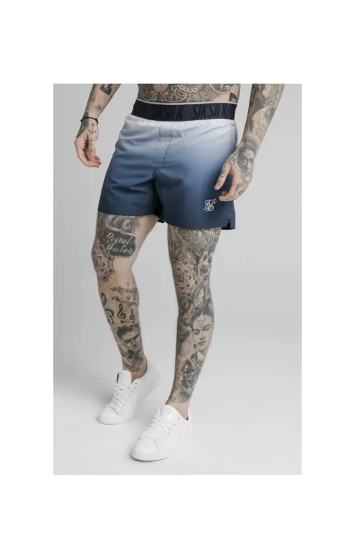 Navy Tape Fade Swim Short sold by Siksilk