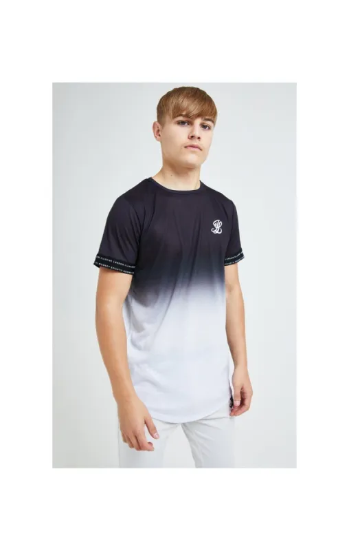 Illusive London Apex Fade Tee - Black & Grey sold by Siksilk
