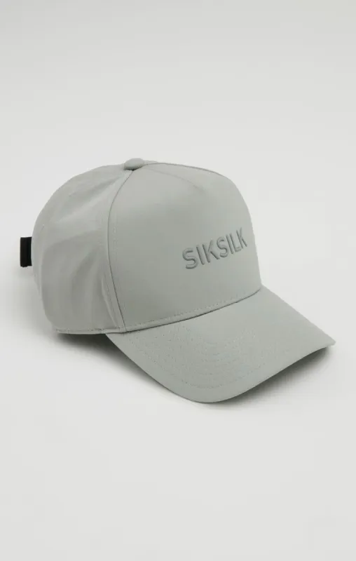 Grey Logo Trucker Cap sold by Siksilk