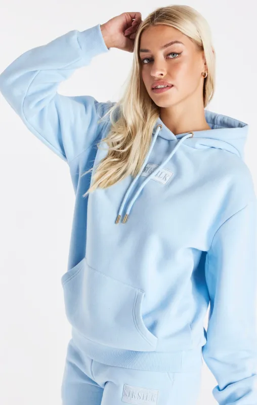 Blue Oversize Hoodie sold by Siksilk