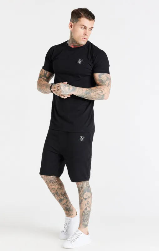 Black Short And T-Shirt Twin Set sold by Siksilk