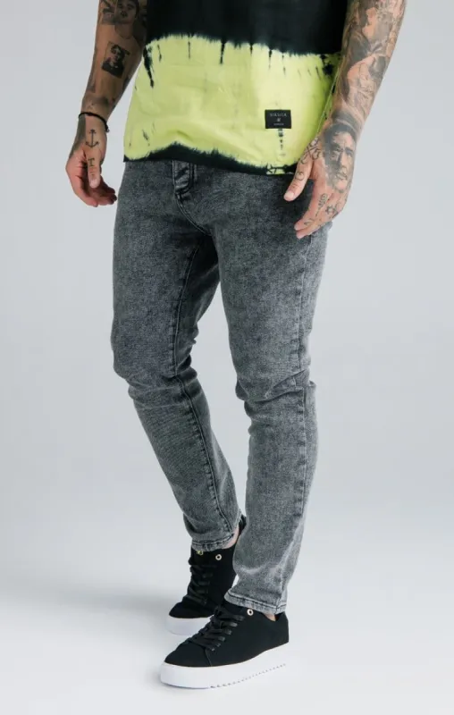 Steve Aoki x SikSilk Black Loose Fit Jean sold by Siksilk