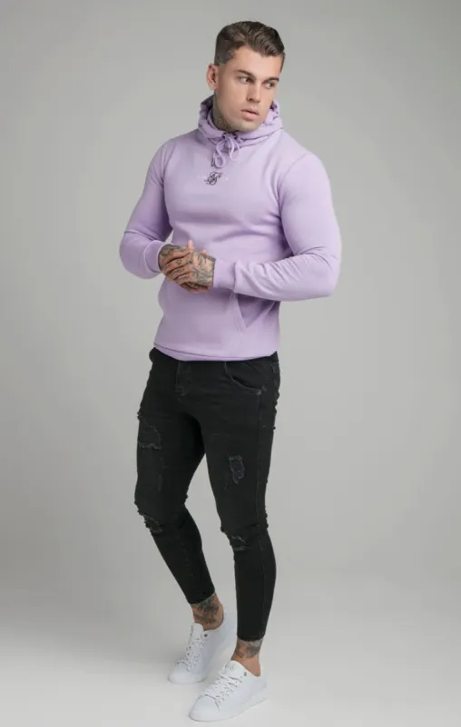 SikSilk Overhead Hoodie - Lilac sold by Siksilk