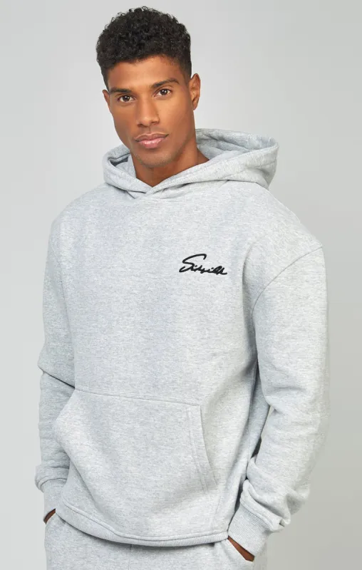 Script Embroidery Hood sold by Siksilk