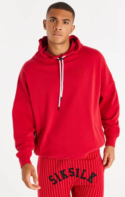 Red Retro Classic Toggle Hoodie sold by Siksilk