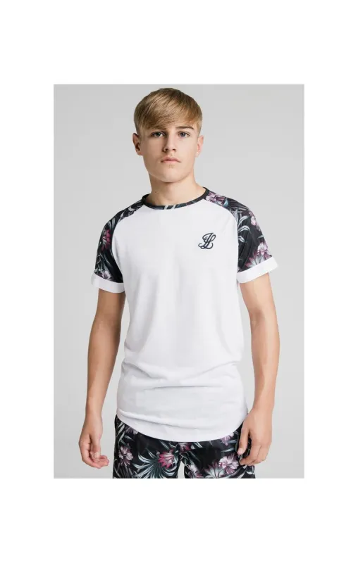 Illusive London Tropical Tee - White sold by Siksilk