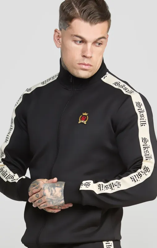 Poly Track Top W Gothic Taping sold by Siksilk