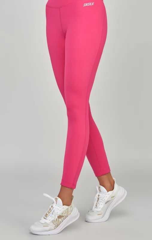 Pink Sports Essentials Legging sold by Siksilk