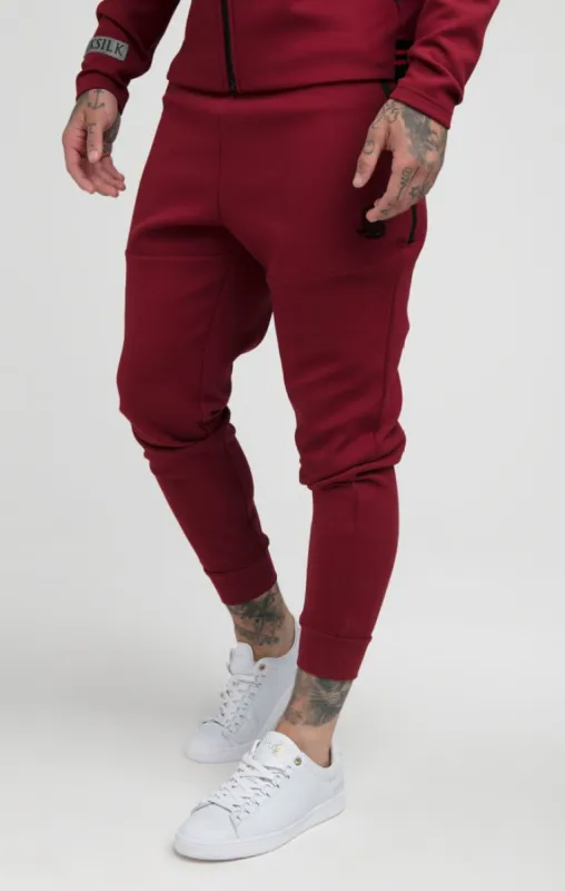 Burgundy Exhibit Pro Function Pant sold by Siksilk