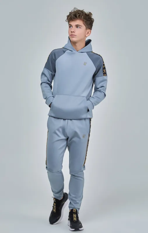 Boys Grey Taped Tracksuit sold by Siksilk