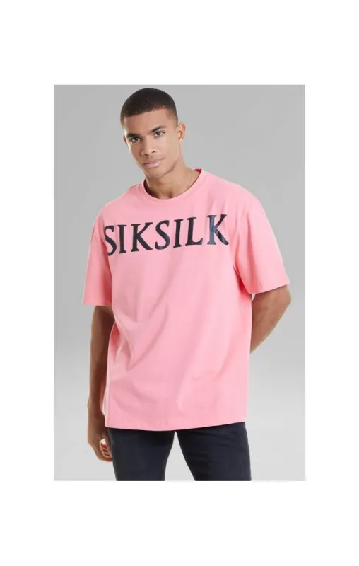 Pink Relaxed Fit T-Shirt sold by Siksilk