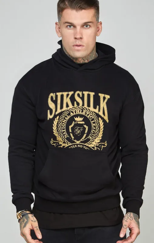 Oversized Crest Logo Hoodie sold by Siksilk