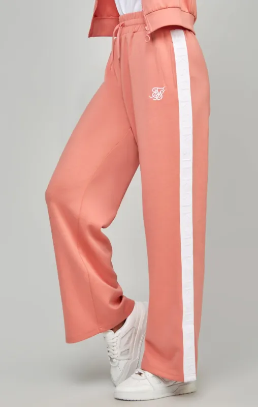 Coral Taped Wide Leg Pant sold by Siksilk