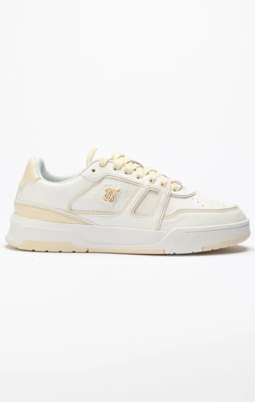 Ecru Low Top Court Trainer sold by Siksilk