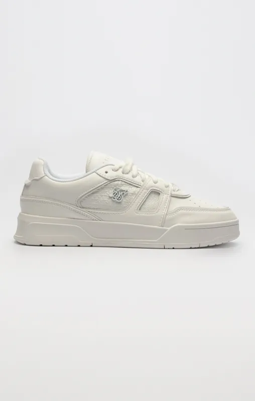 Off White Low Top Court Trainer sold by Siksilk