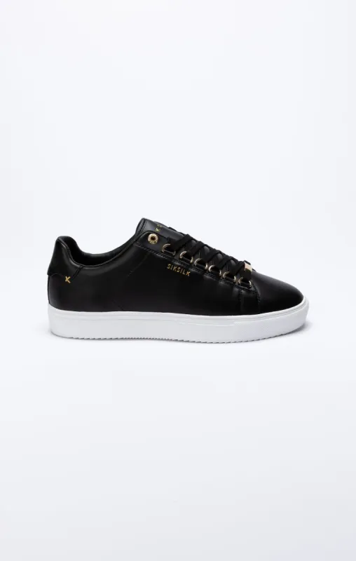 Black Classic Trainer With Metal D-Rings sold by Siksilk