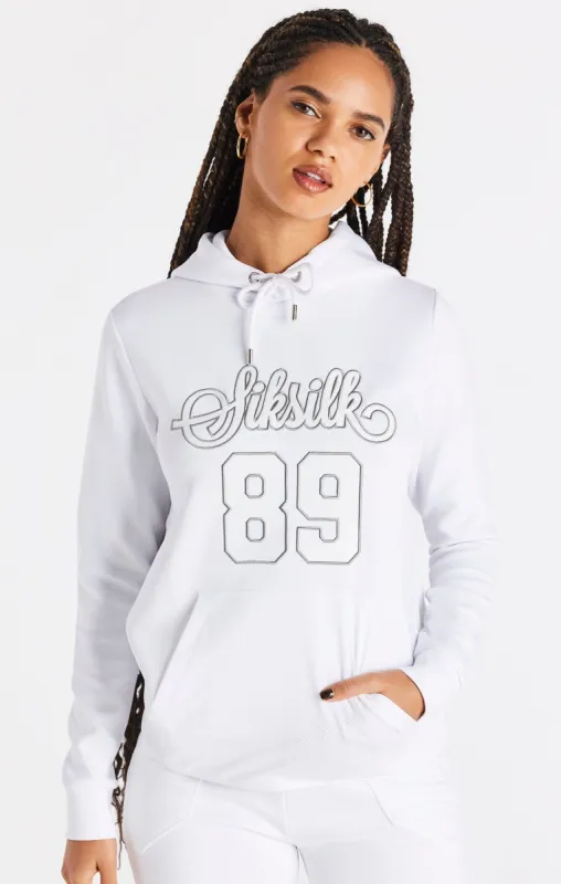 SikSilk Basketball Hoodie - White sold by Siksilk