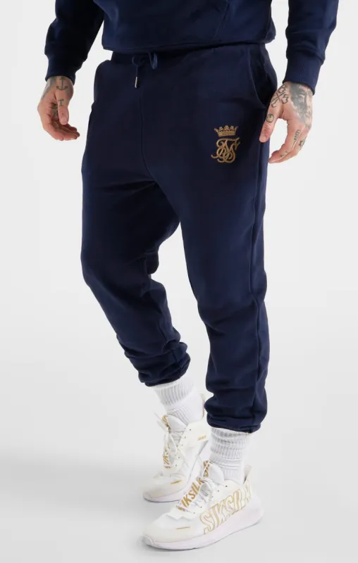 Messi x SikSilk Navy Fleece Pant sold by Siksilk