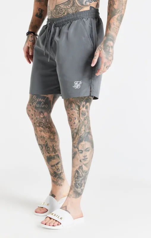 Grey Swim Short sold by Siksilk
