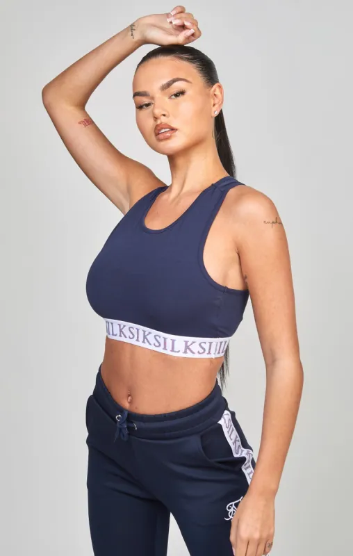 Navy Tape Bralette sold by Siksilk