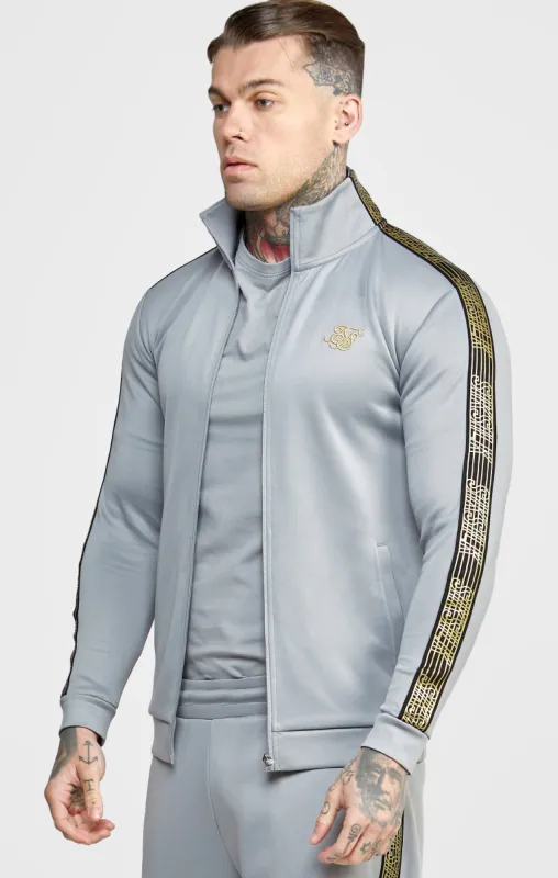 Grey Taped Track Top sold by Siksilk