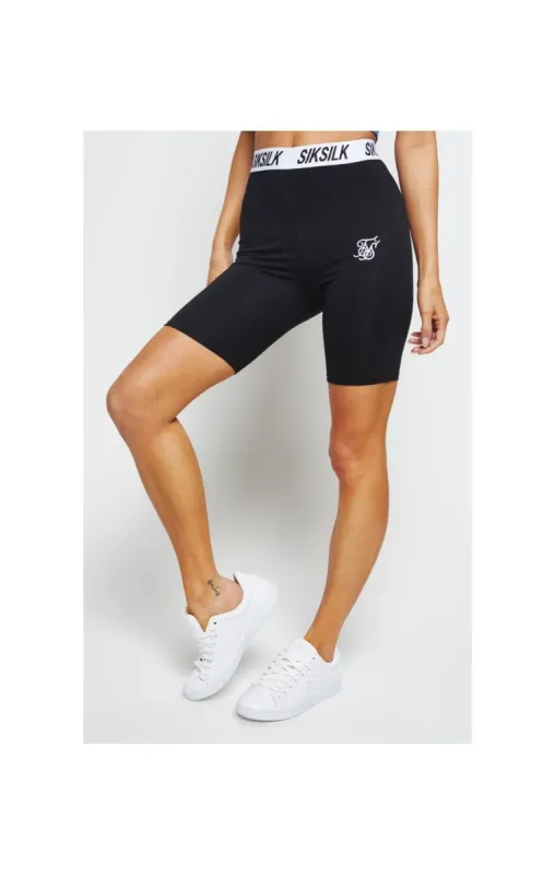SikSilk Velocity Cycle Shorts - Black sold by Siksilk