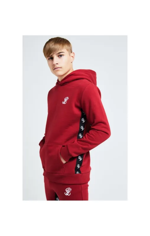 Illusive London Gravity Overhead Hoodie - Red sold by Siksilk
