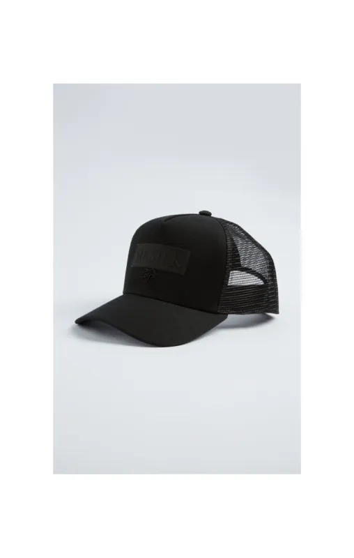 SikSilk Cotton Trucker - Black sold by Siksilk