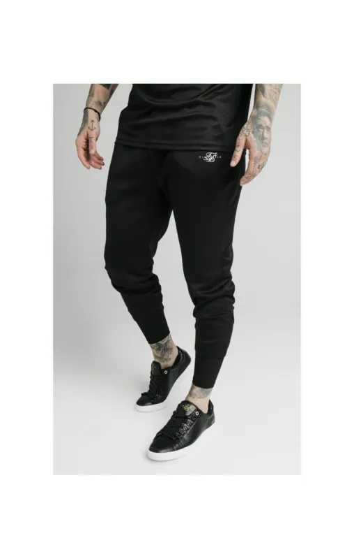 SikSilk Tranquil Dual Cuff Pants - Black & Grey sold by Siksilk