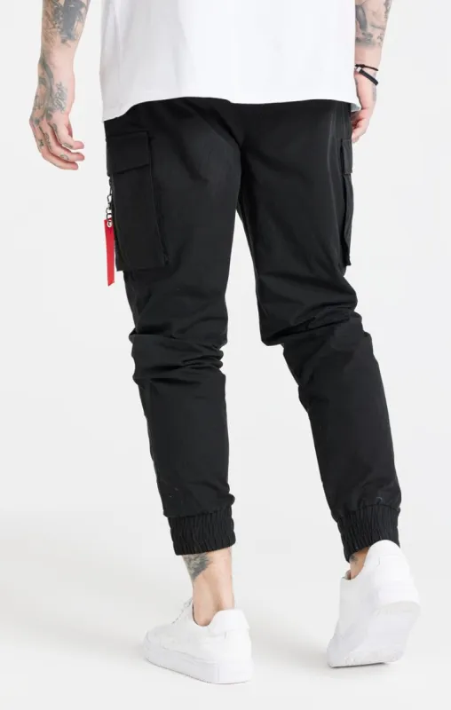 SikSilk Deluxe Crew Sweat - Black sold by Siksilk