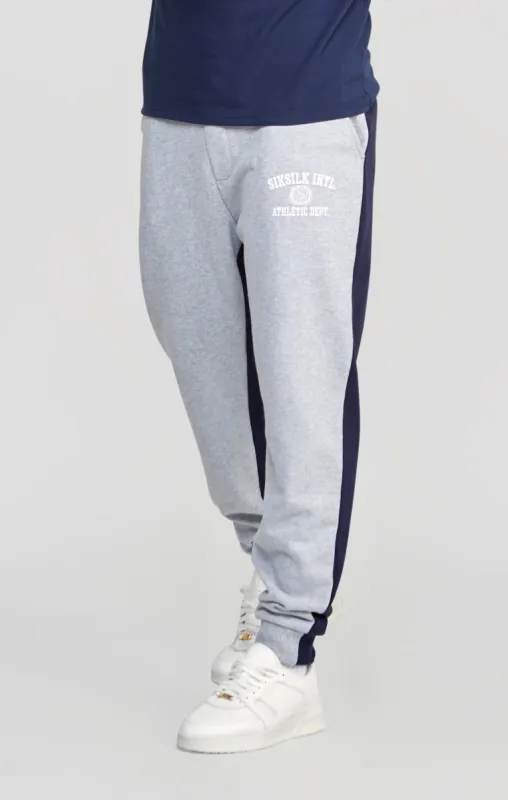 Navy Contrast Jogger sold by Siksilk