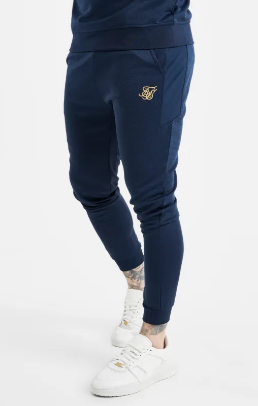 Navy Collegiate Jogger sold by Siksilk