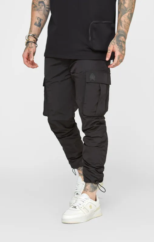 Black Combat Pant sold by Siksilk