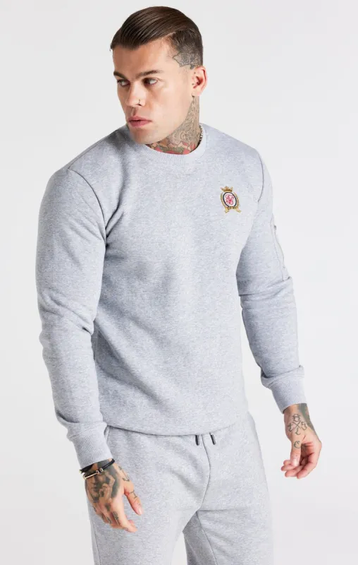 Grey Fleece Sweatshirt sold by Siksilk
