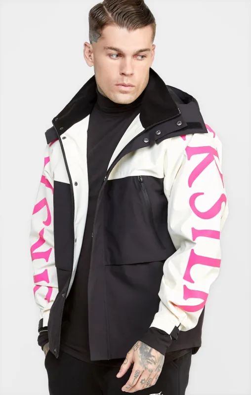 Ecru Technical Jacket sold by Siksilk