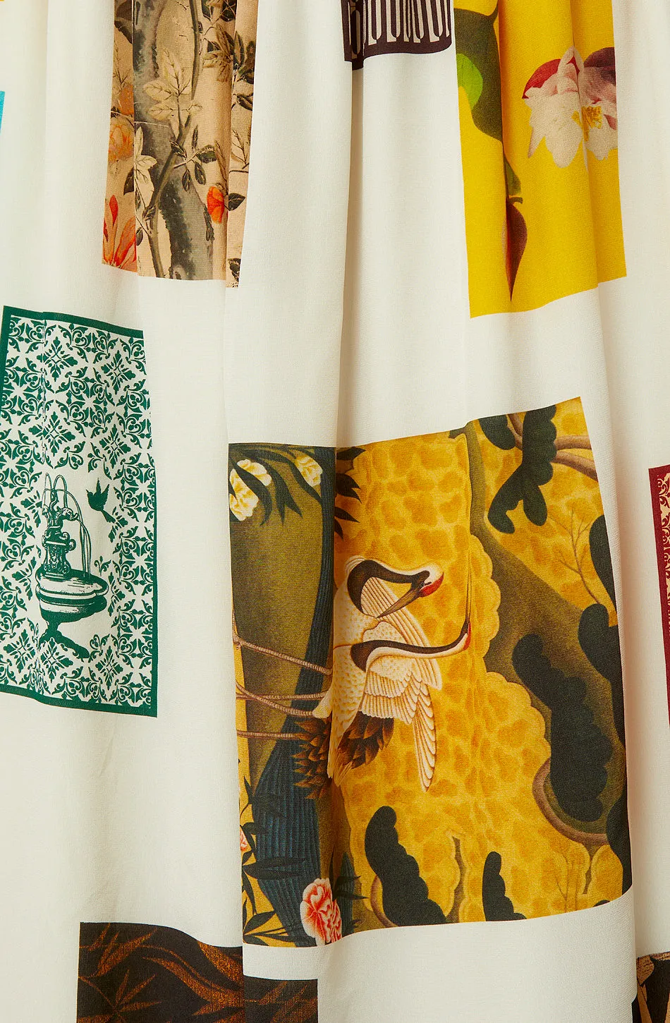 GONNA LUNGA IN SETA STAMPATA sold by Erika Cavallini product image thumbnail 5