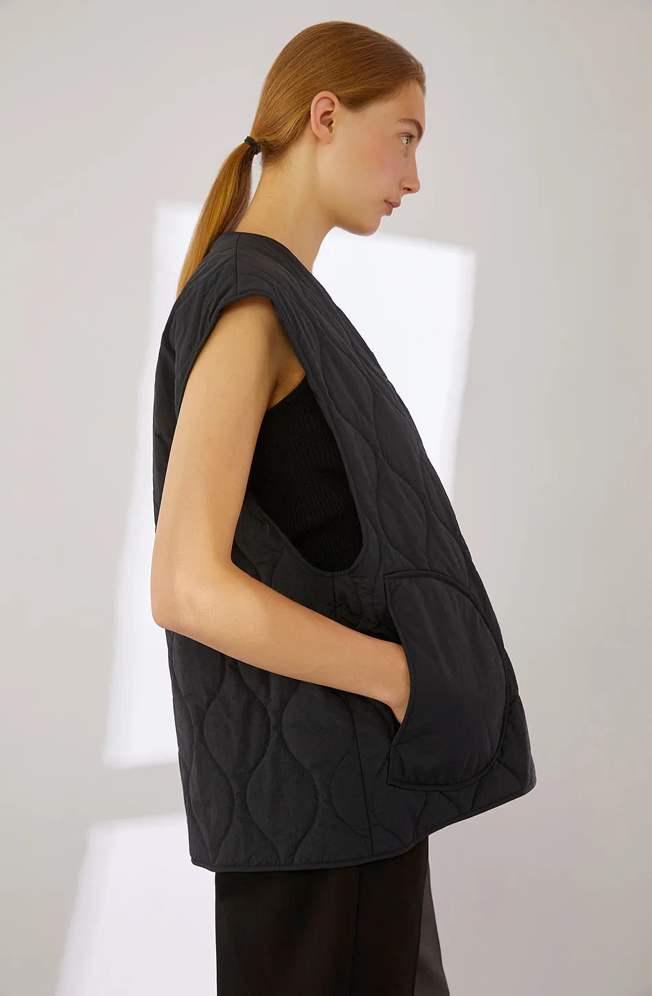 Gilet trapuntato sold by Erika Cavallini product image thumbnail 2