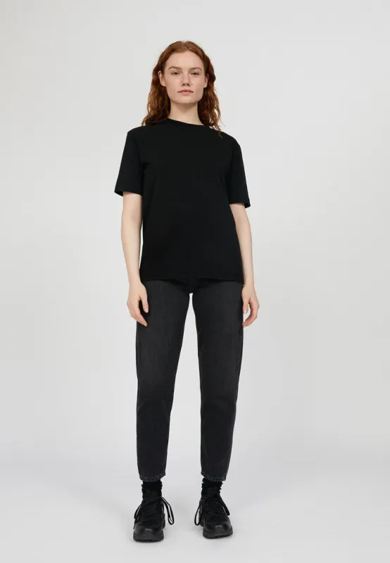 TARAA Organic Cotton Tee Black sold by Earthkind