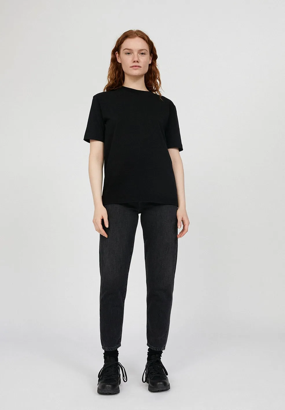 TARAA Organic Cotton Tee Black sold by Earthkind