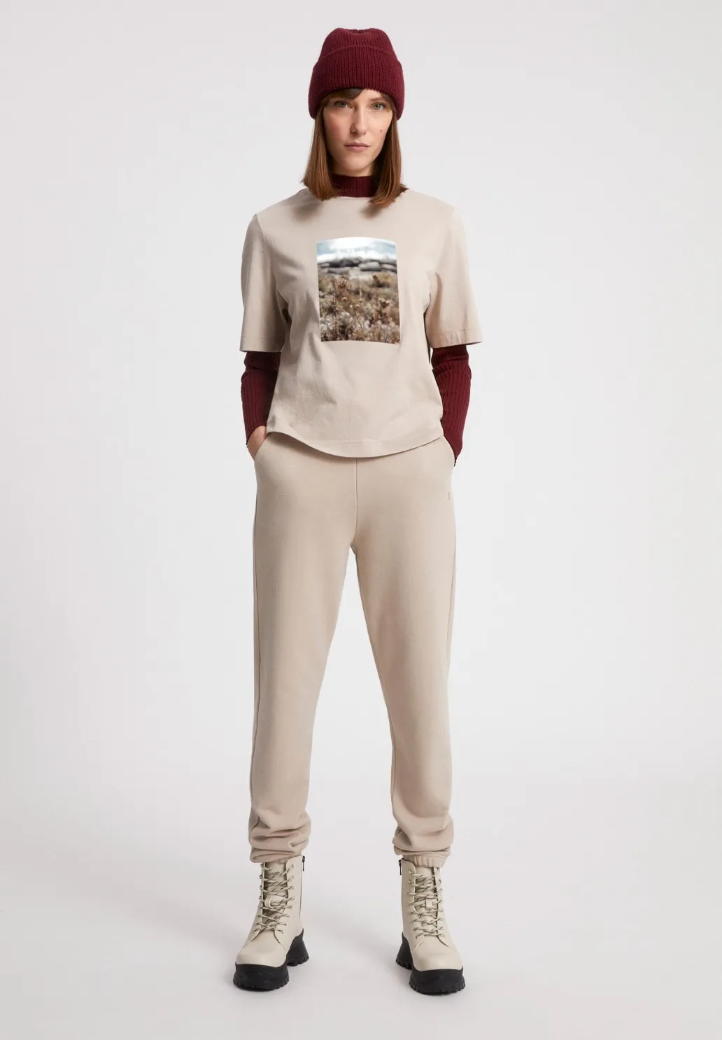 LAYAA Fields Organic Cotton T-shirt sold by Earthkind product image thumbnail 5