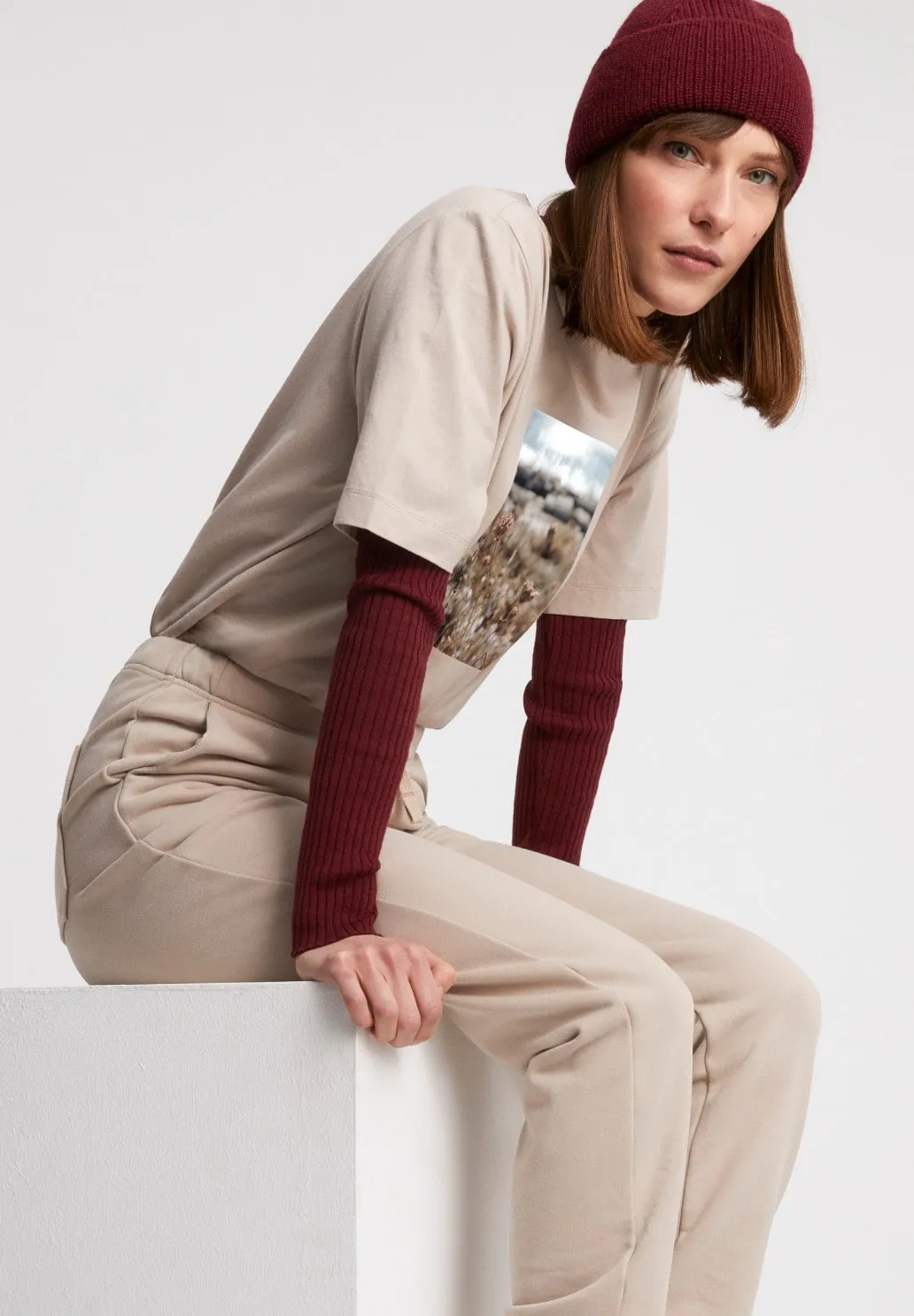 LAYAA Fields Organic Cotton T-shirt sold by Earthkind product image thumbnail 4