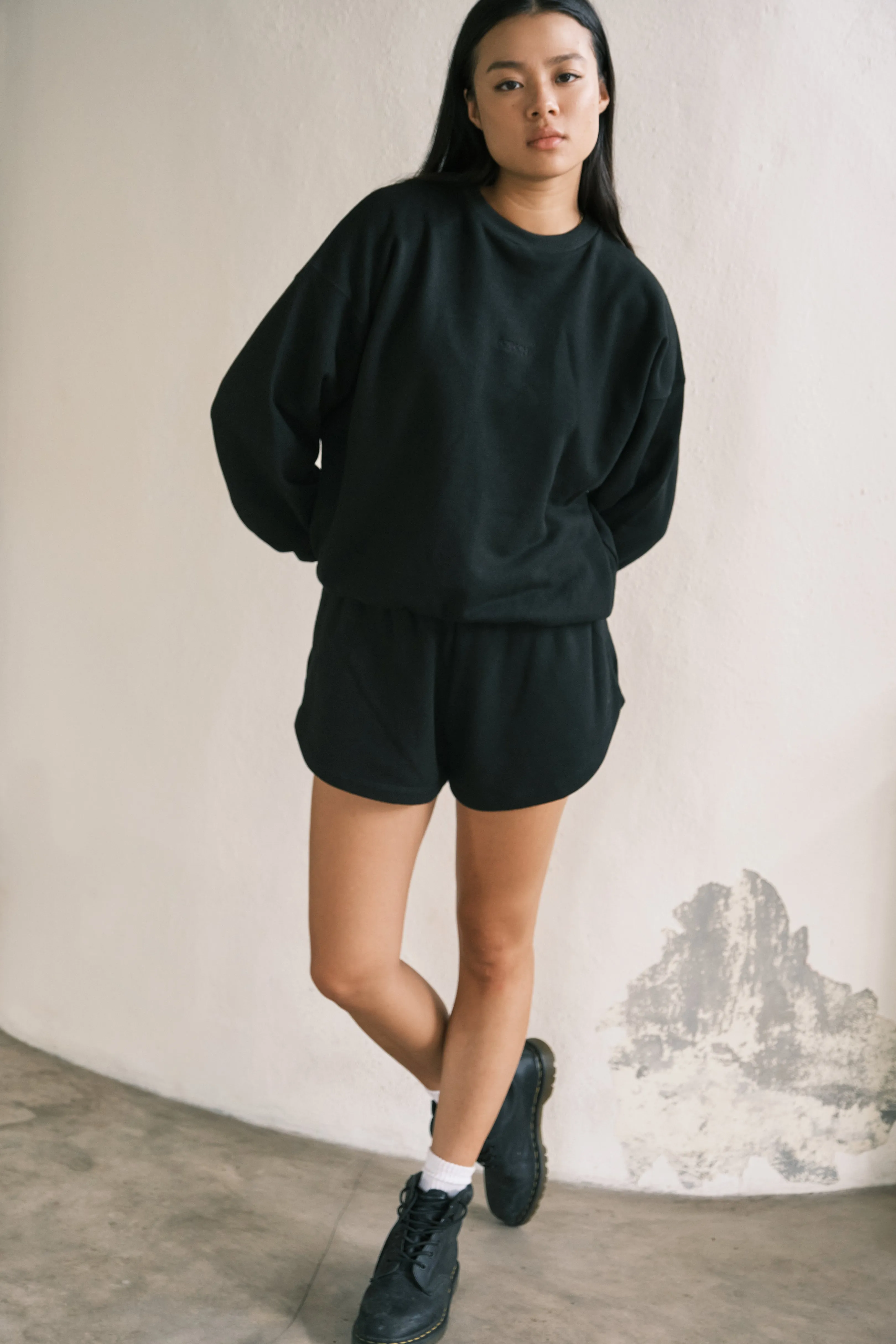 Vintage Crewneck Black sold by Earthkind