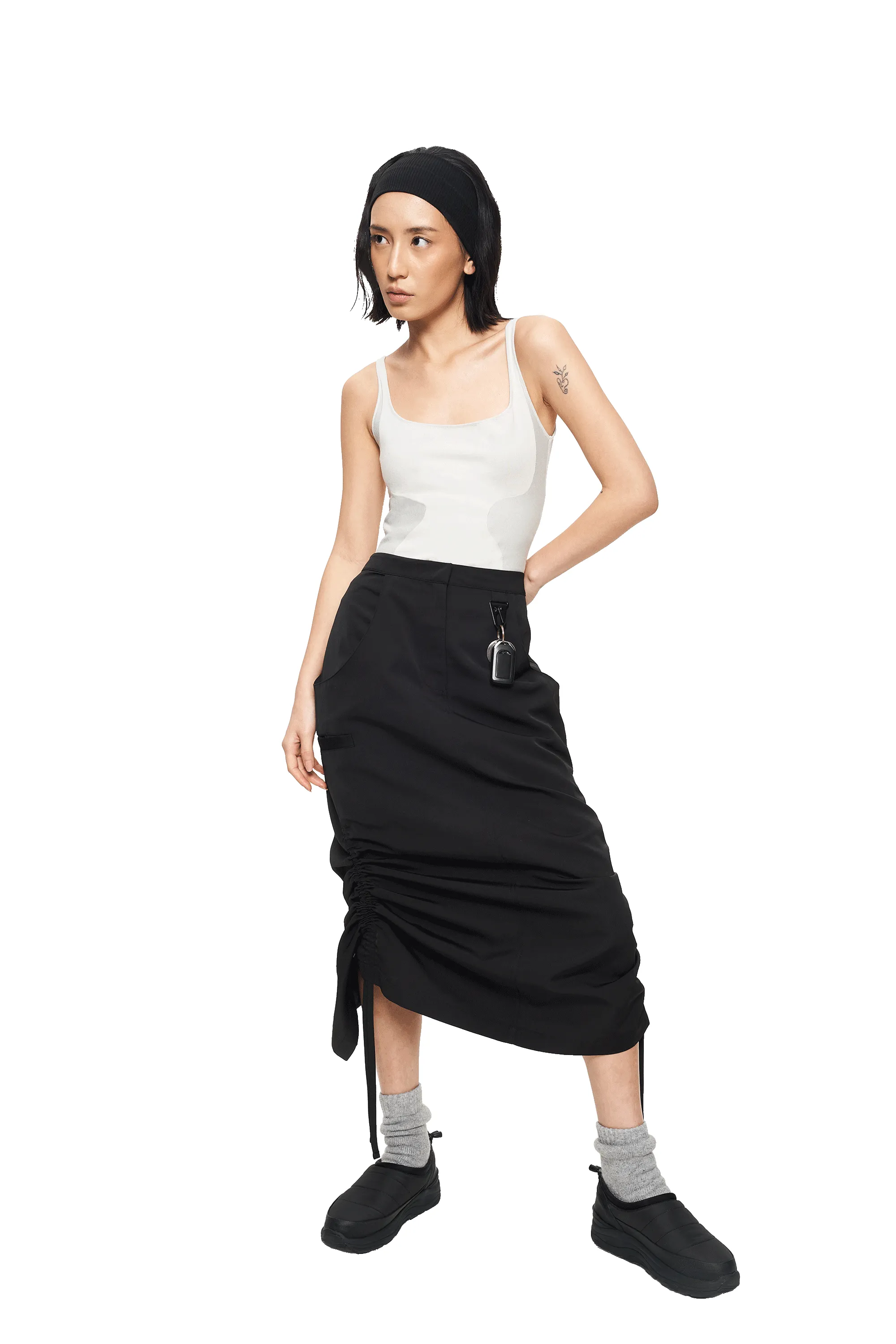 Arc Cargo Skirt - onyx sold by Earthkind product image thumbnail 2