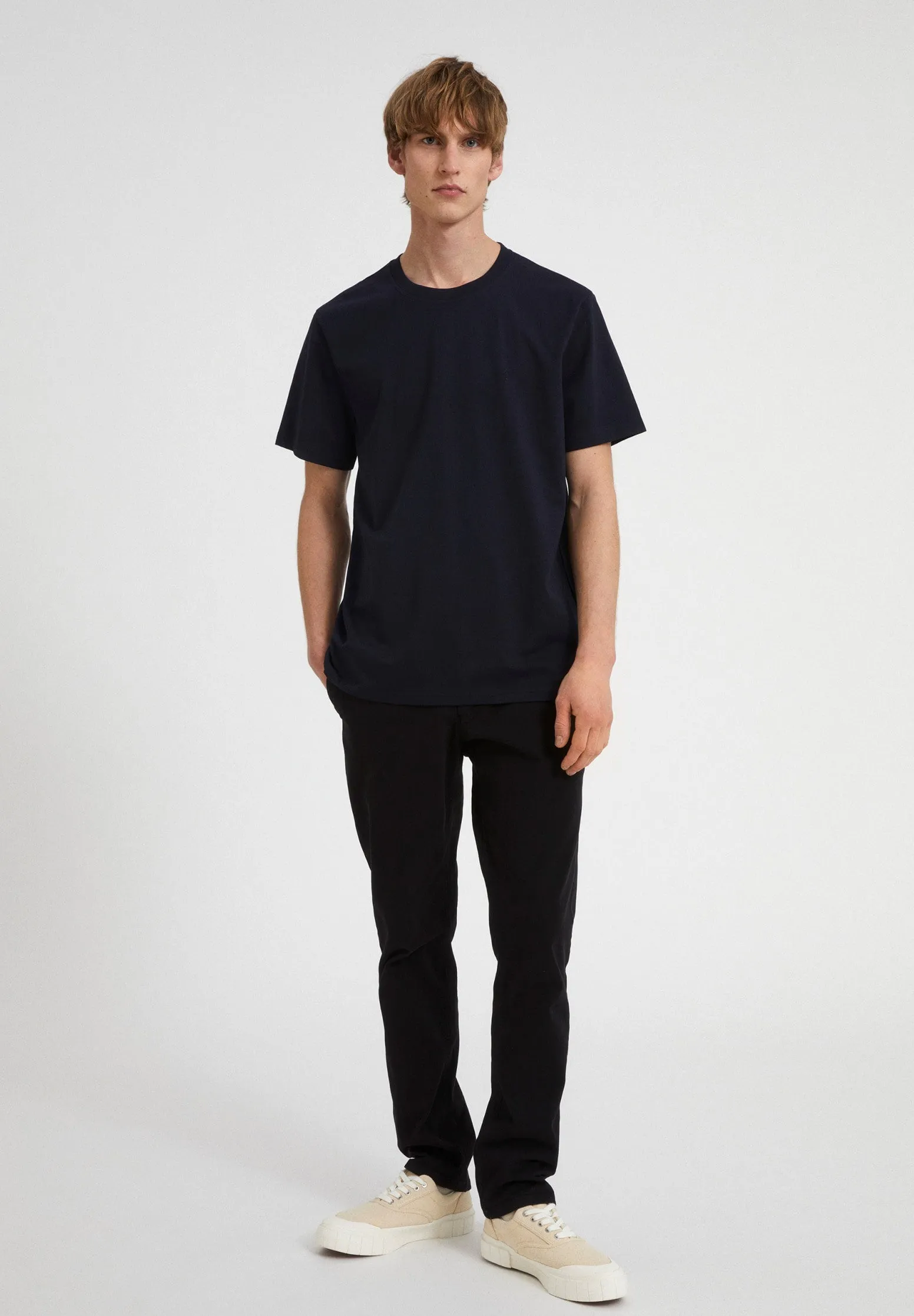 AADO Organic Cotton Tee Depth Navy sold by Earthkind product image thumbnail 3