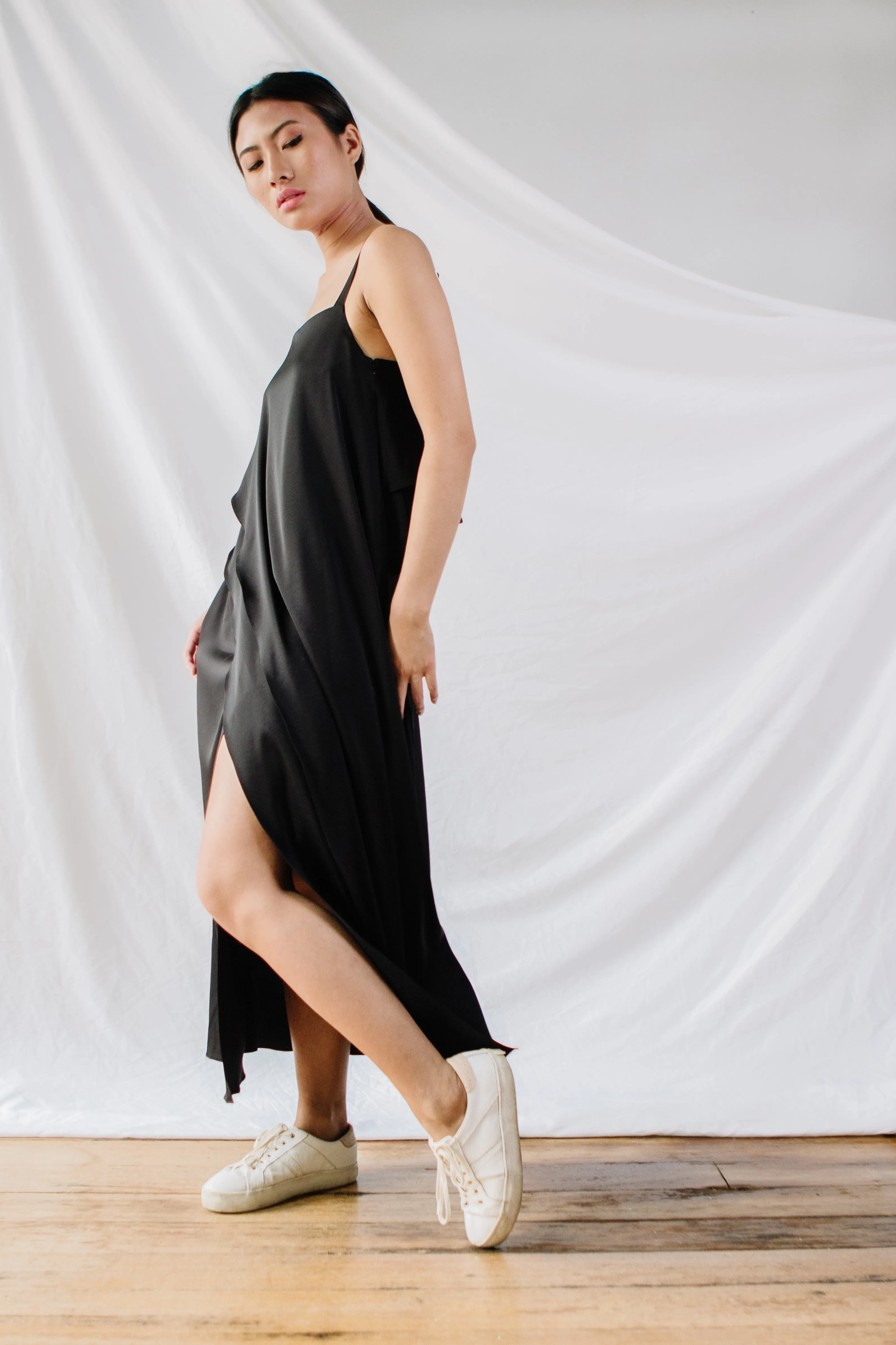 ALEX Asymmetric Layered Dress sold by Earthkind product image thumbnail 4
