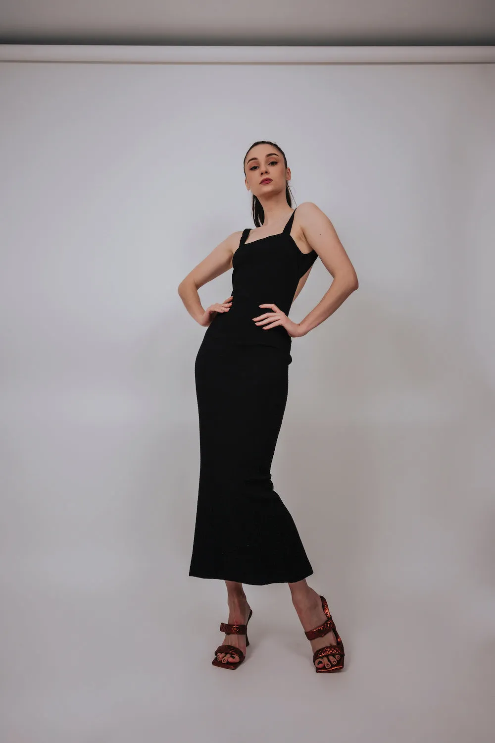 Brigitiz Dress Black sold by Earthkind product image thumbnail 4