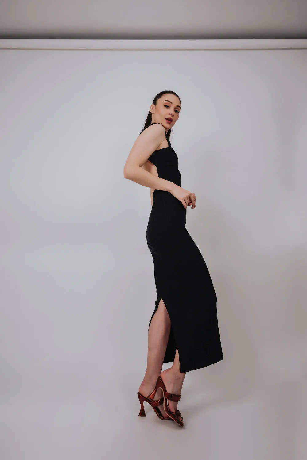 Brigitiz Dress Black sold by Earthkind product image thumbnail 2